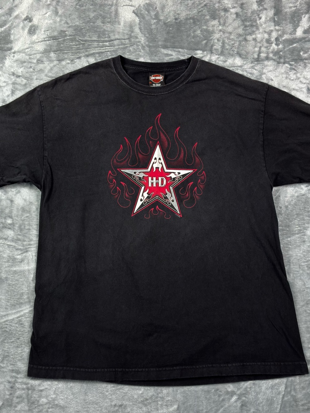 Vintage Harley Davidson 2004 Golden Isles Brunswick Georgia Tshirt Size XL Black